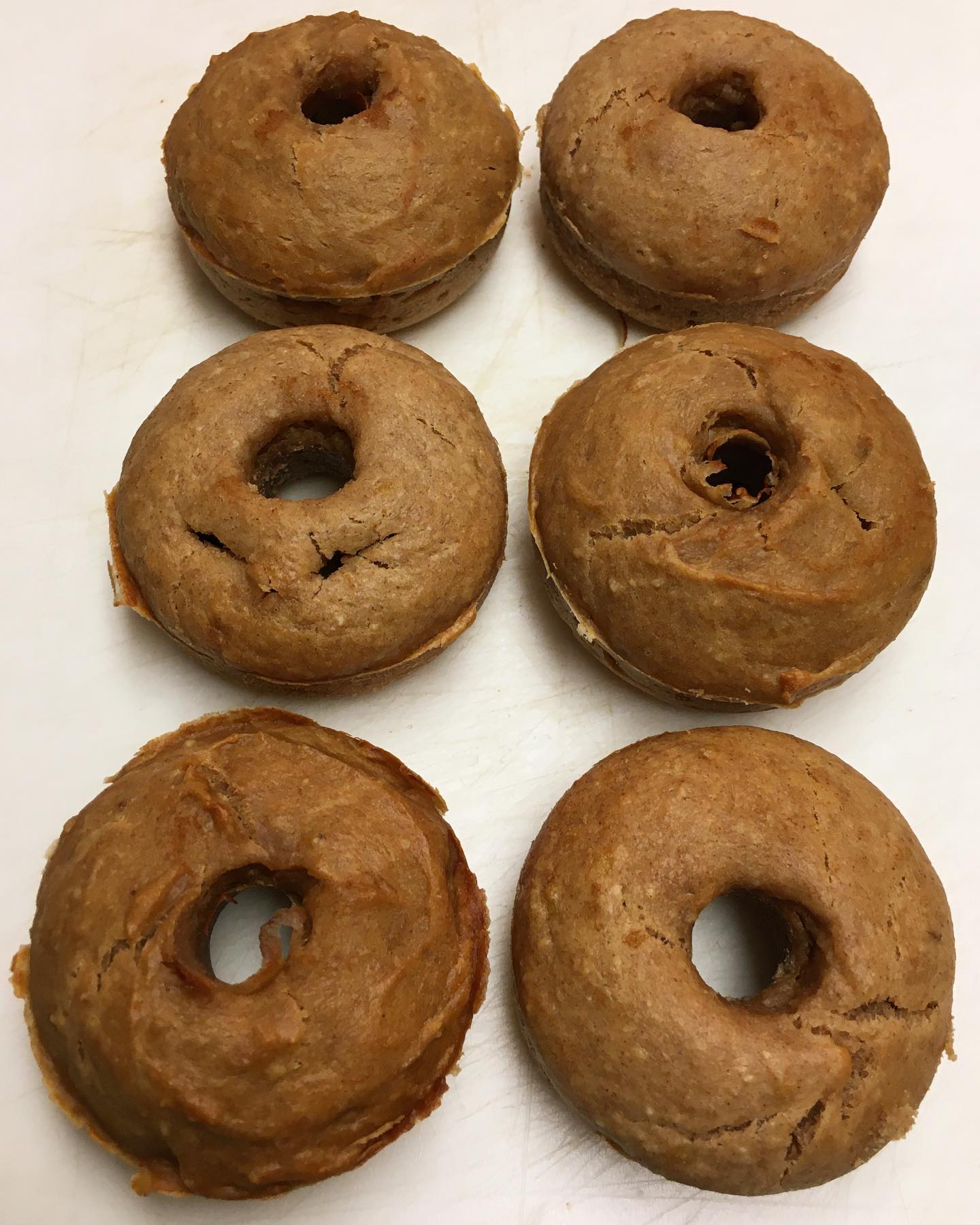 Nutty Vegan Peanut-Almond Butter Banana Bread Donuts