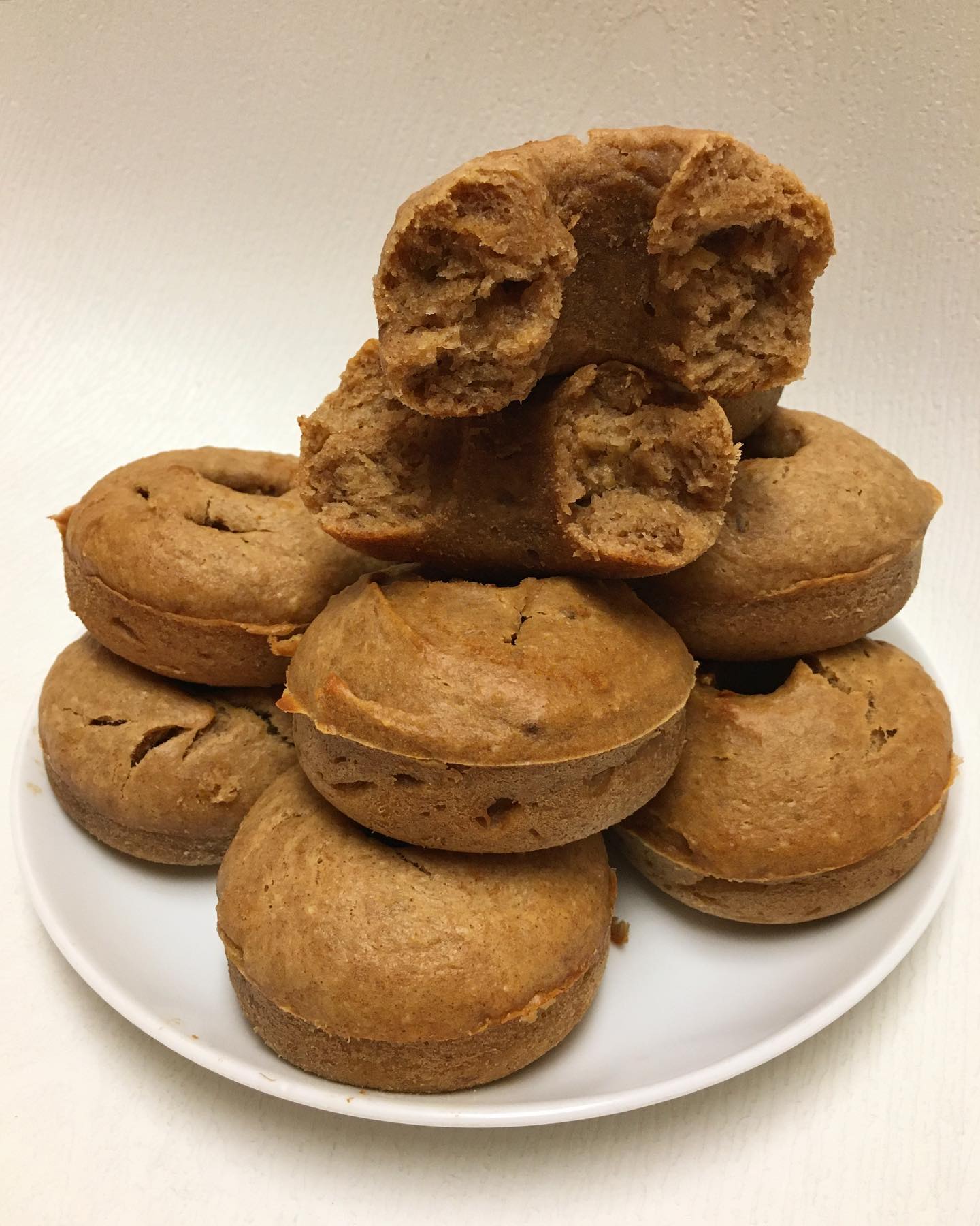 Nutty Vegan Peanut-Almond Butter Banana Bread Donuts