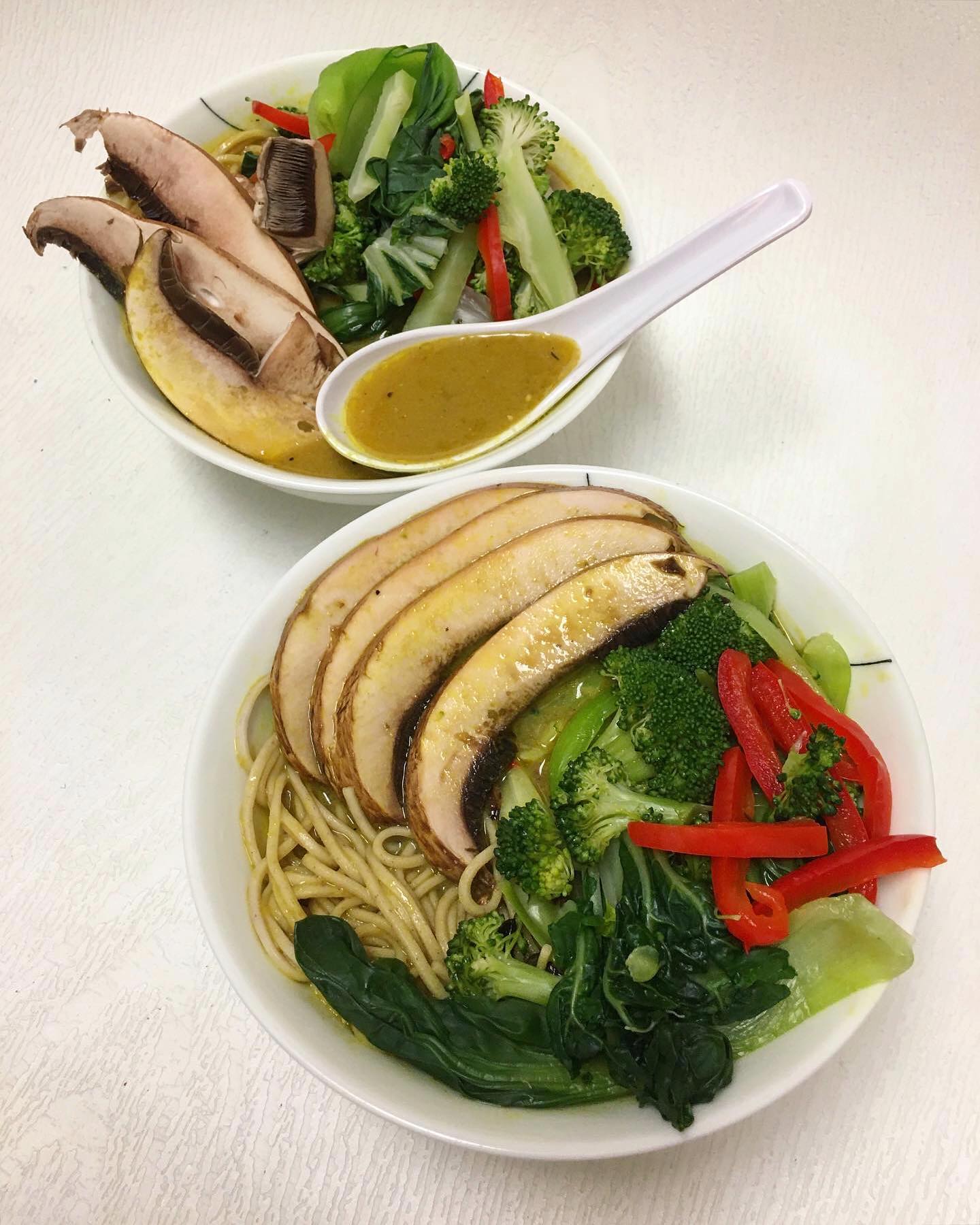 Savory Coconut Curry Ramen