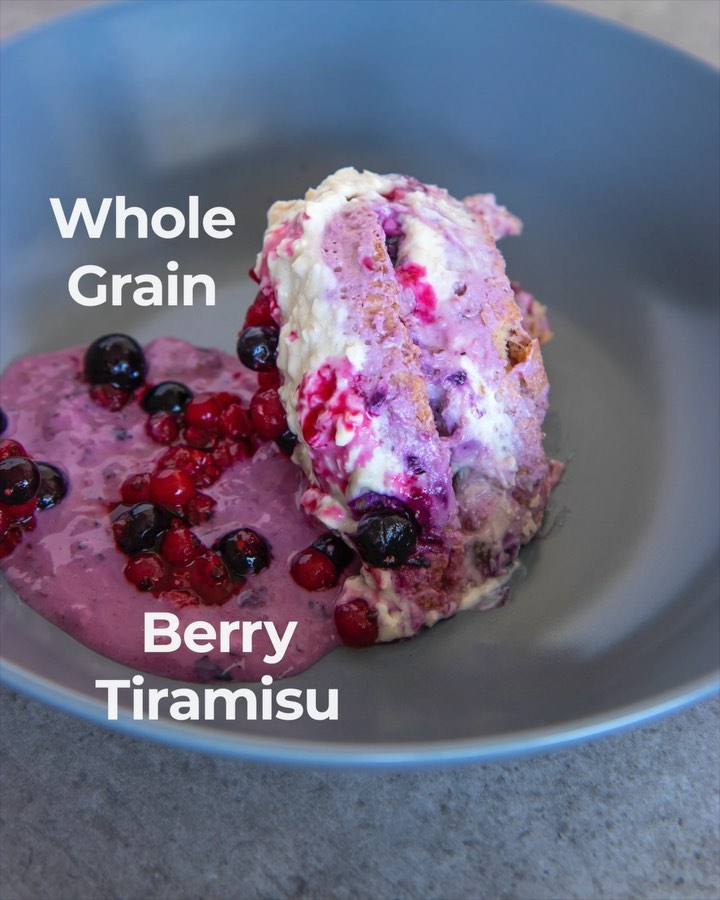 Whole Grain Berry Tiramisu