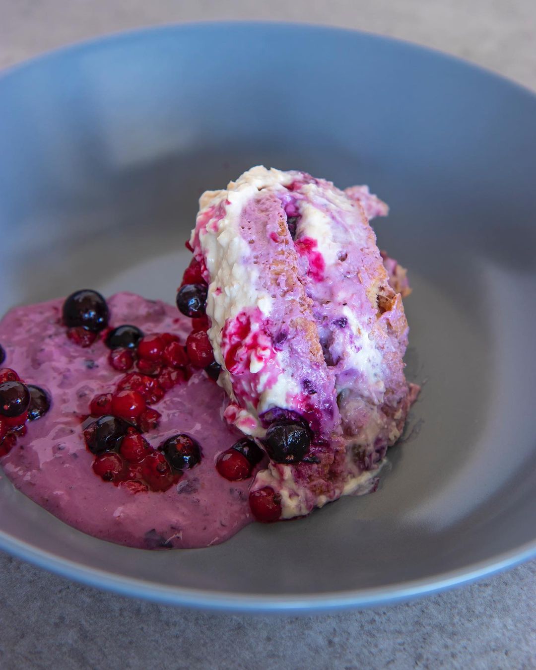 Whole Grain Berry Tiramisu