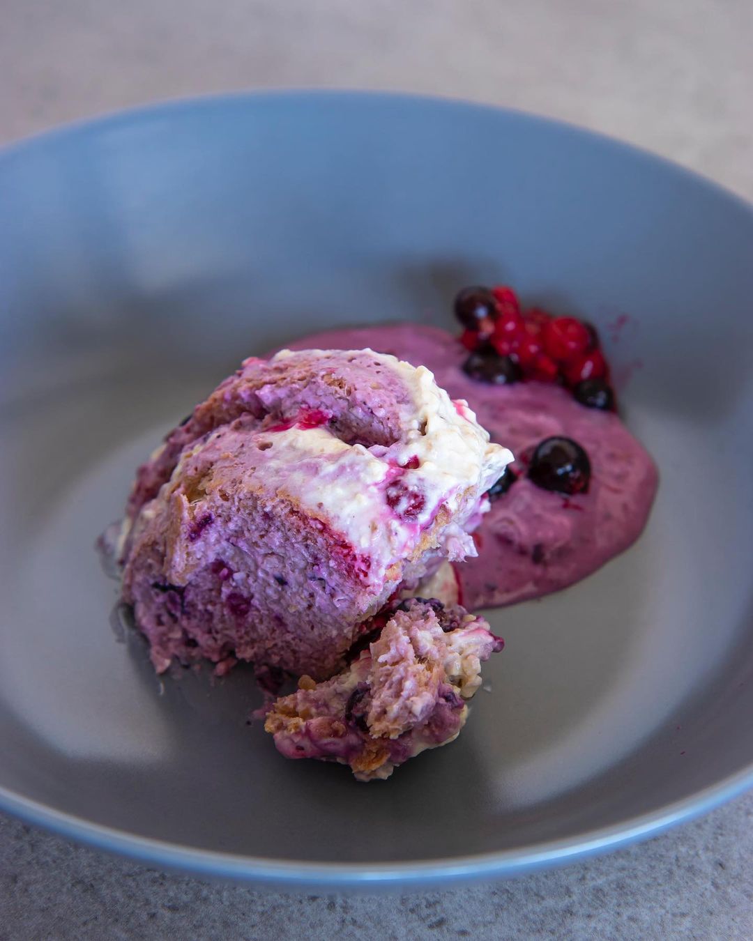 Whole Grain Berry Tiramisu