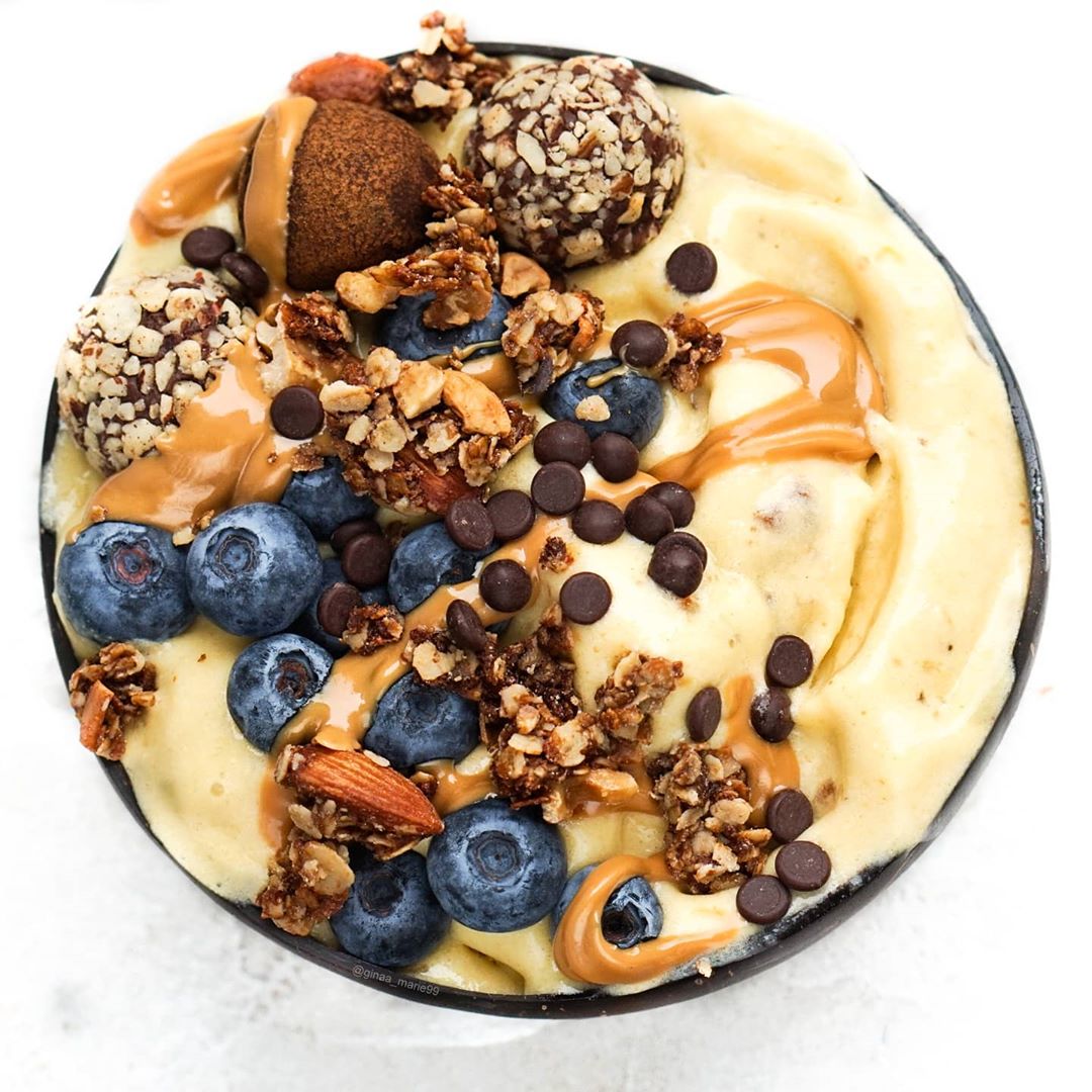 Creamy Mango-Pineapple Nicecream