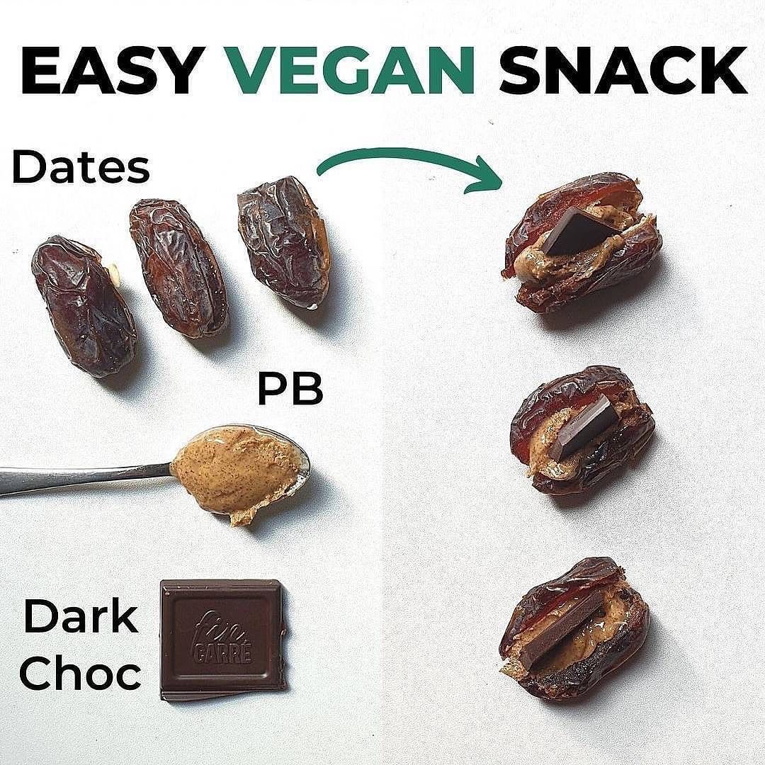 Stuffed Dates with Nut Butter and Chocolate