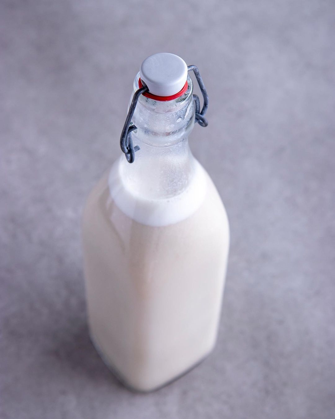 Homemade Tofu Plant Milk for Breakfast Use