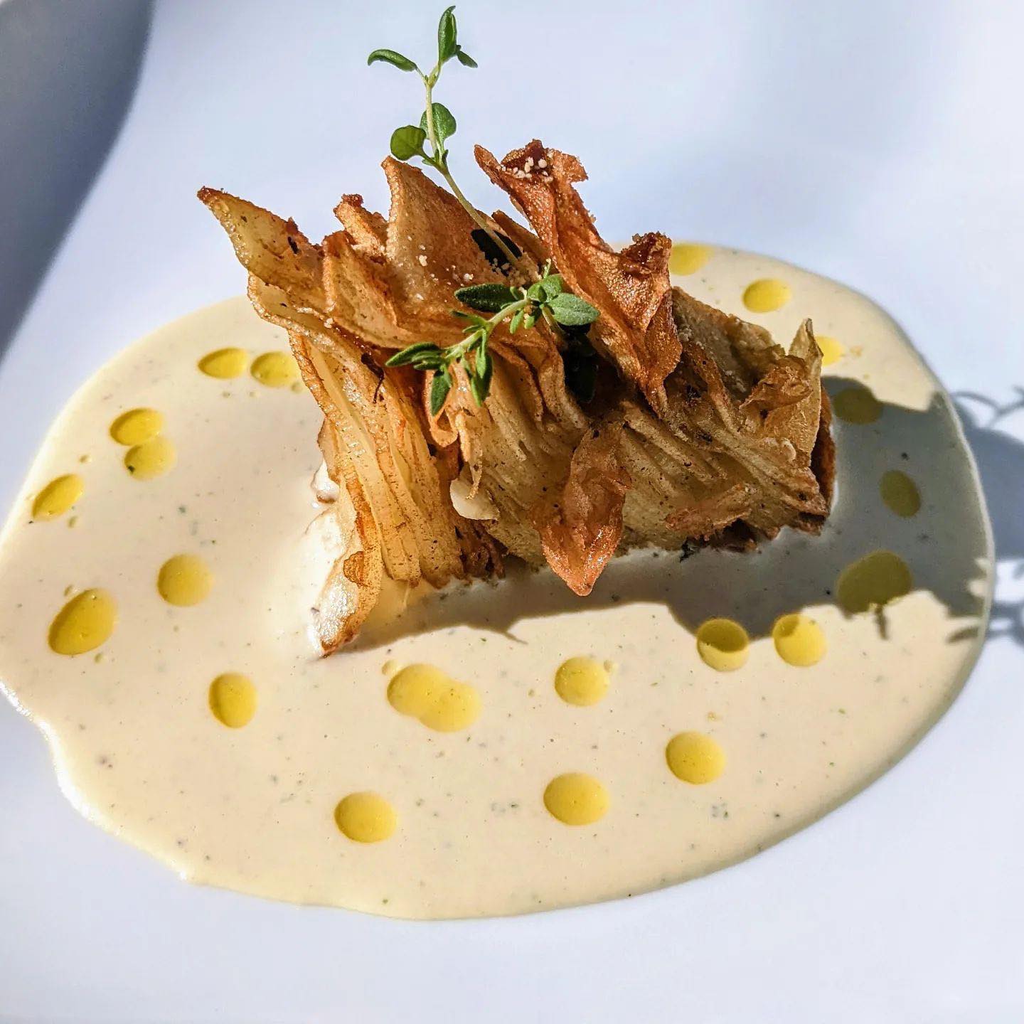 Layered Crispy French Fries Potato Chips