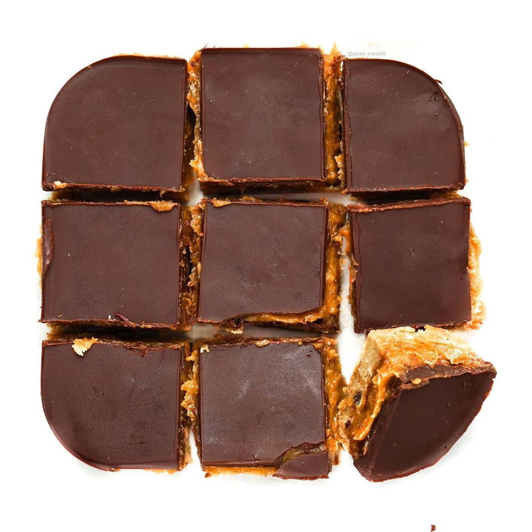 Cookie Dough Caramel Bars