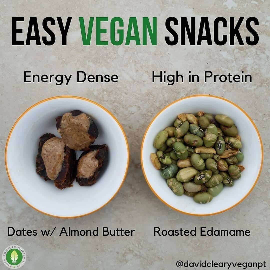 Almond Butter Dates and Roasted Edamame Snack