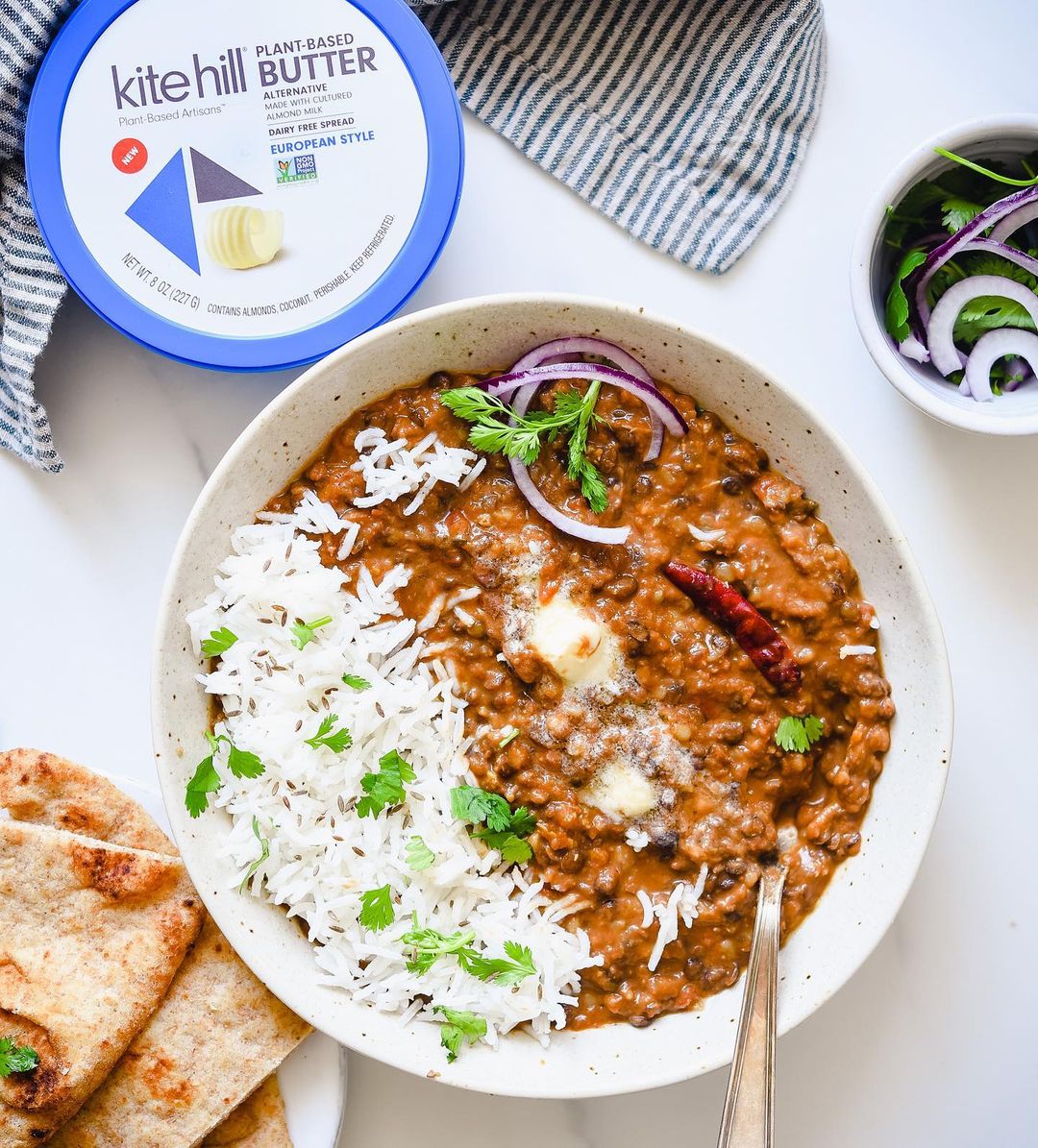 Vegan Dal Makhni Lentil Curry