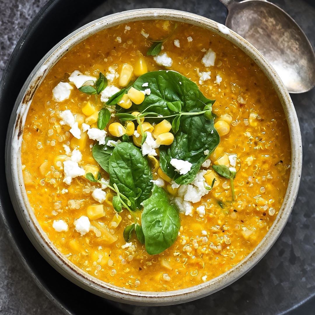 Quinoa and Corn Chowder