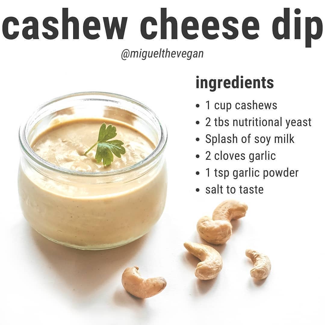 Creamy Cashew Cheese Dip