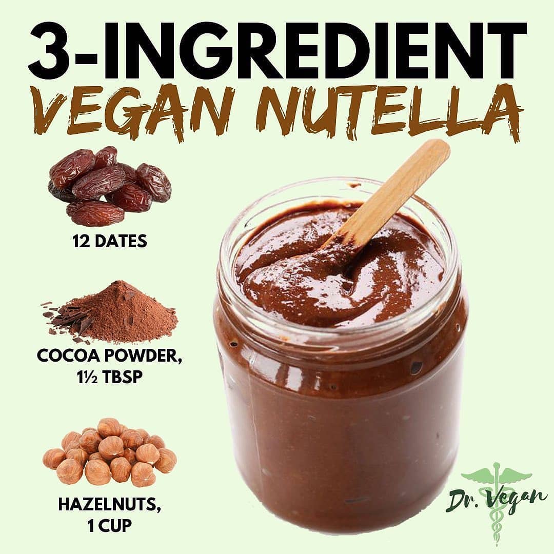 Homemade Three-Ingredient Vegan Nutella