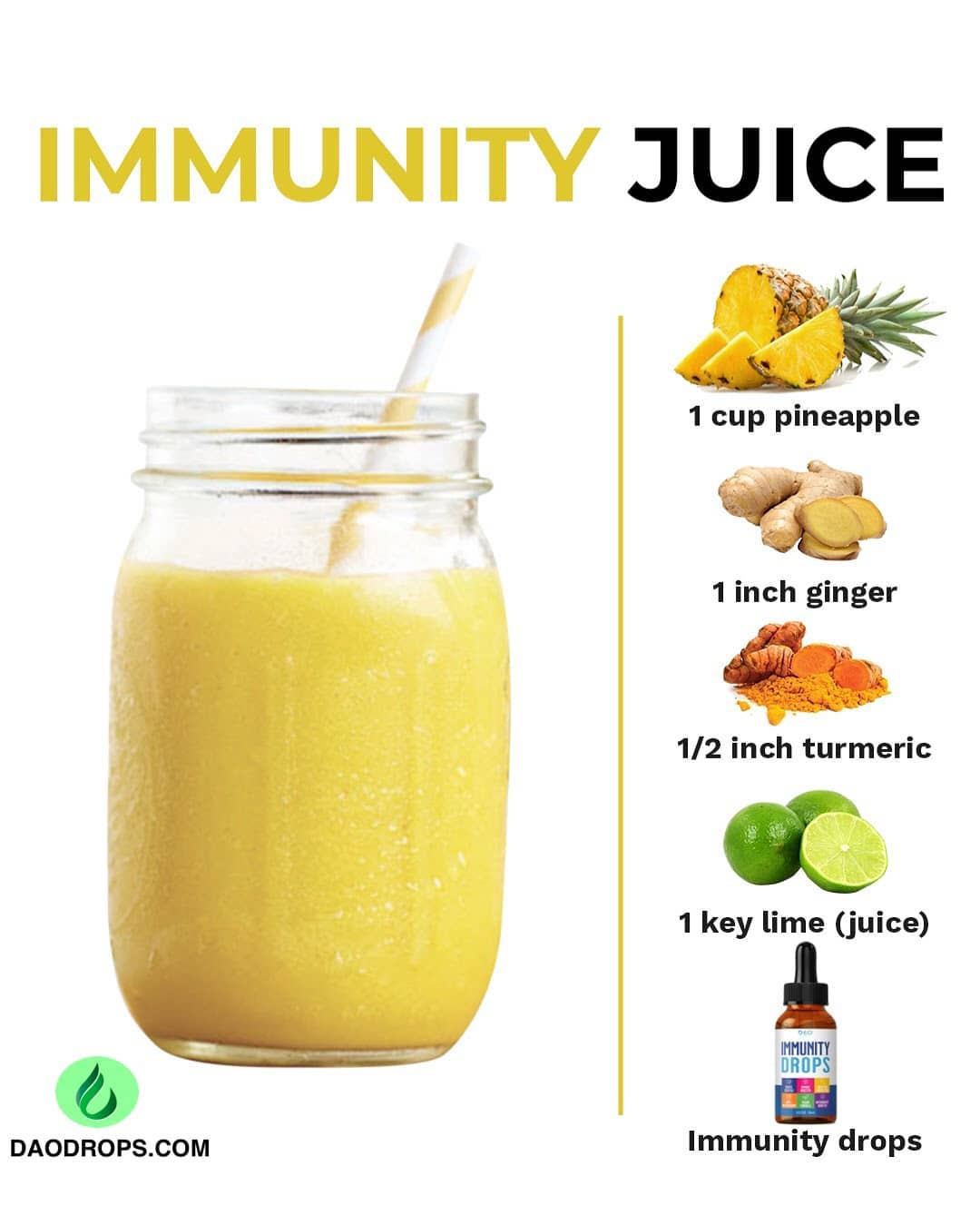 Immune-Boosting Pineapple-Ginger Juice