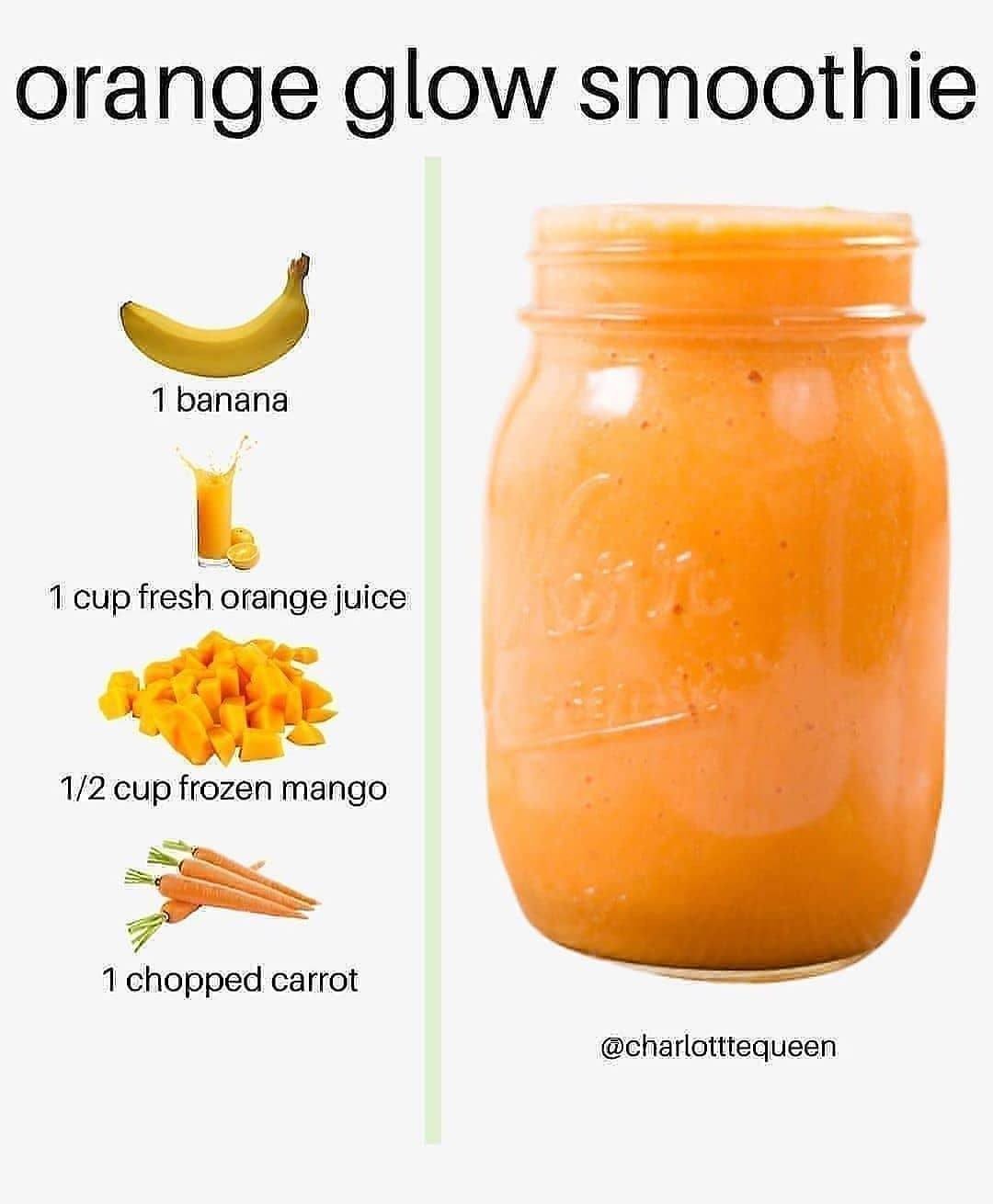 Glowing Orange Smoothie Blend
