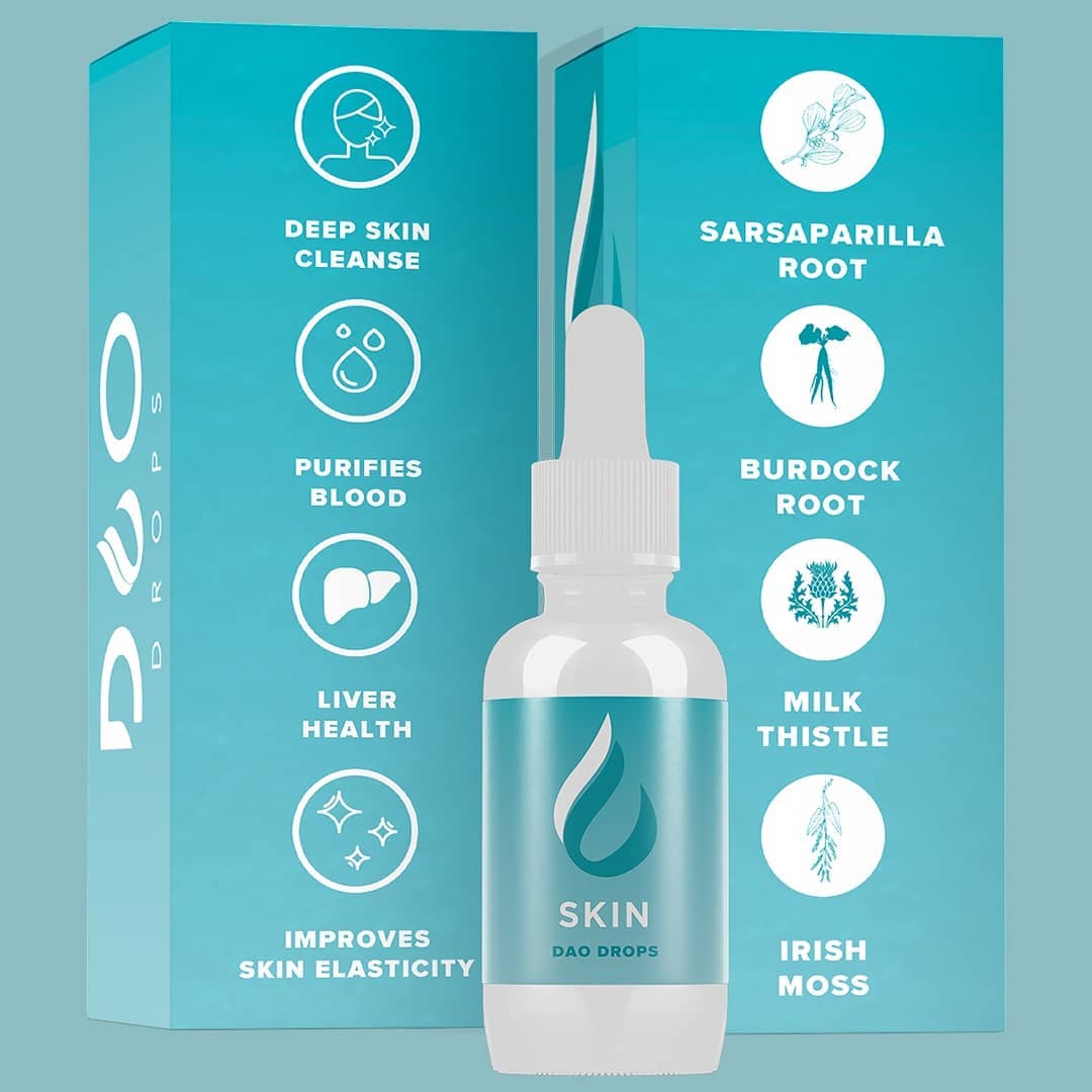 Daily 'Skin Glow Juice' Recipe with Dao Drops Skin Herbal Drops