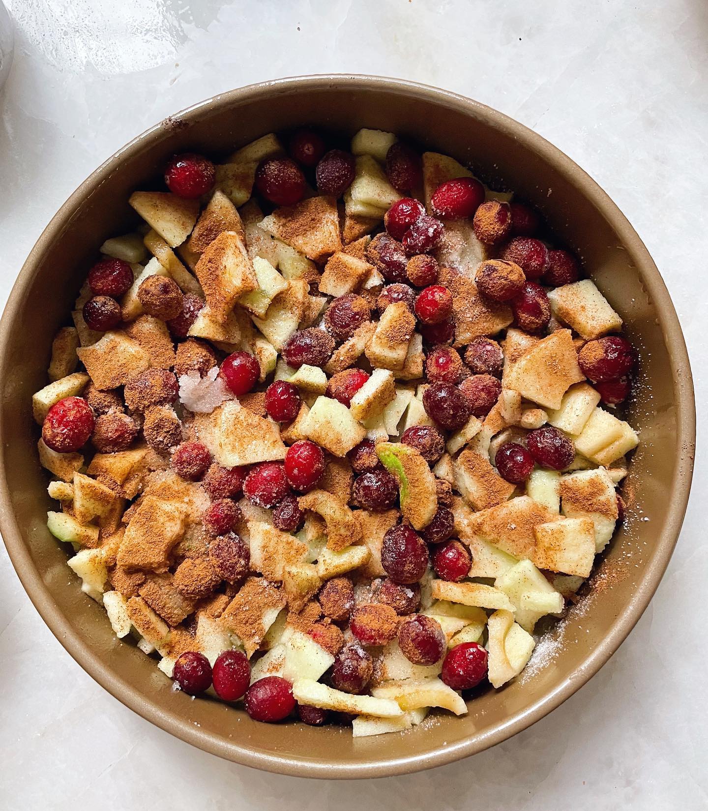 Cranberry Apple Gluten-Free Upside Down Cake
