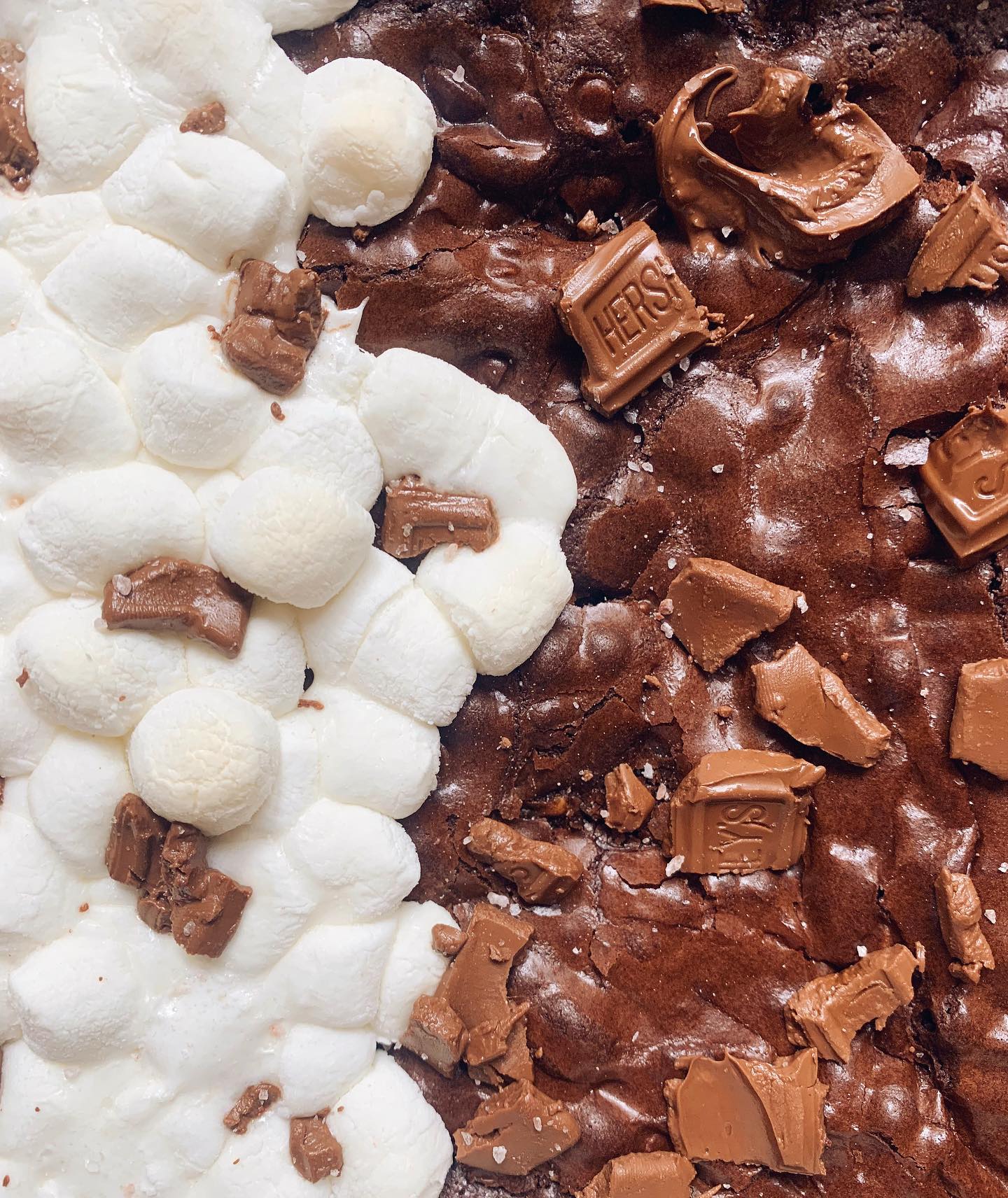 Gluten-Free Brownie Mix with Marshmallows and Chocolate