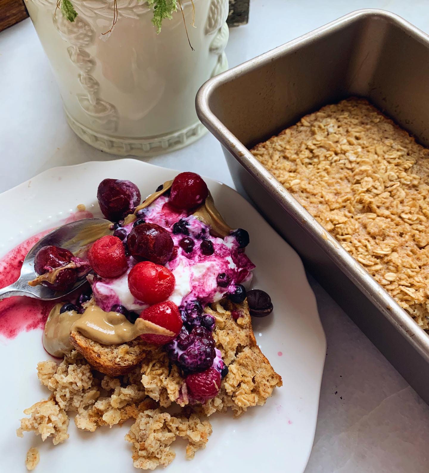 Snickerdoodle Flavored Baked Oats