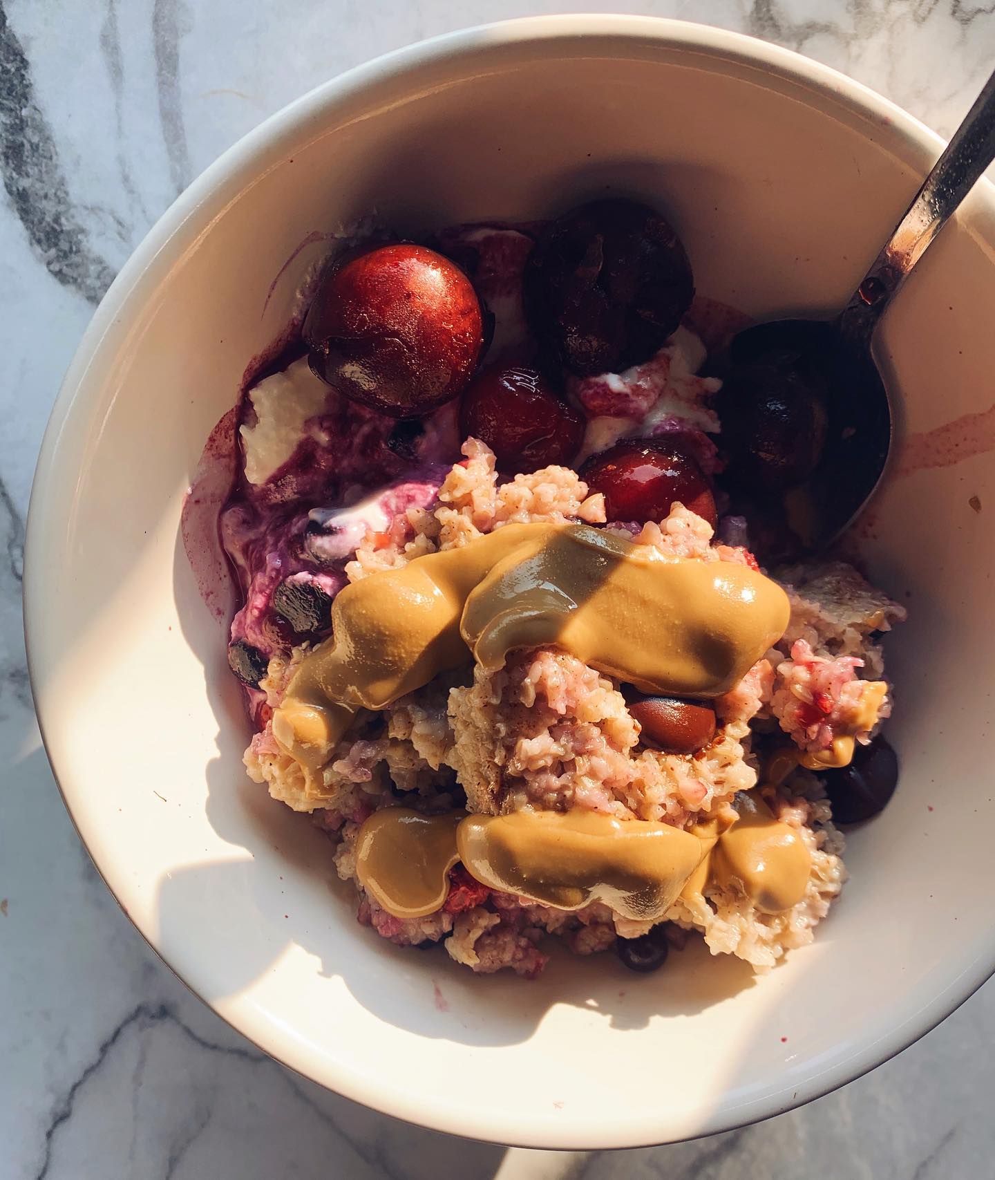Quick Steel Cut Oats Breakfast Bowl