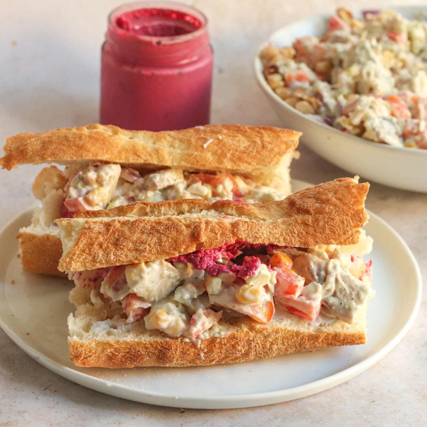 Vegan Chicken Salad Sandwich