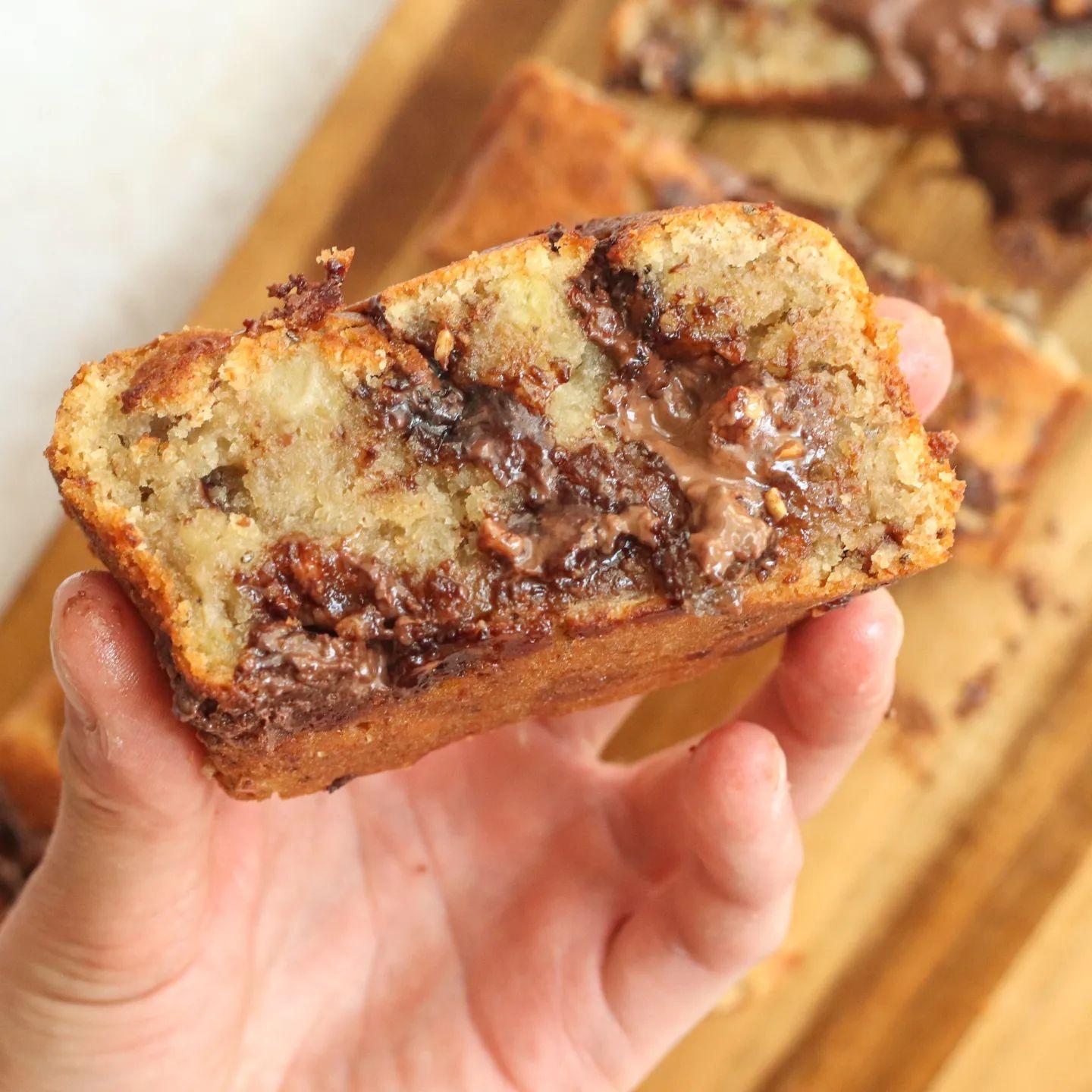 Moist Vegan Banana Bread with Chocolate Chips