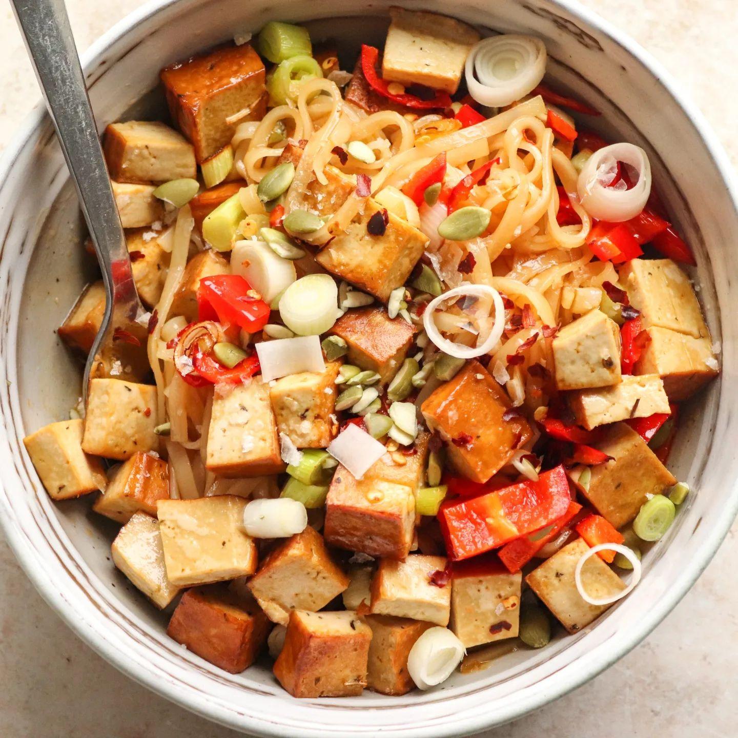 Peanut Butter Noodle Stir-Fry