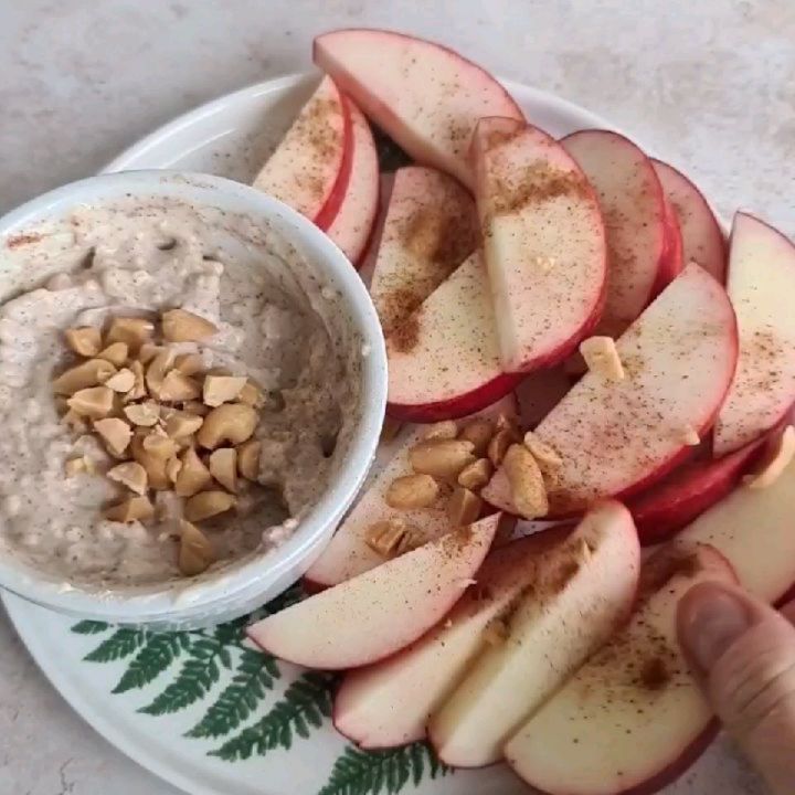 Yogurt Apple Protein Dip Snack