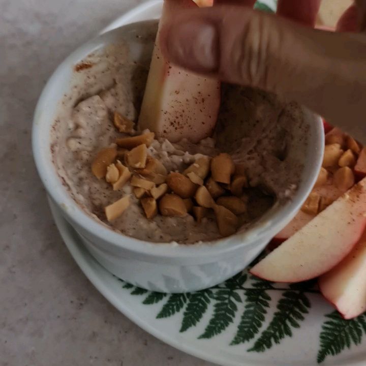 Yogurt Apple Protein Dip Snack