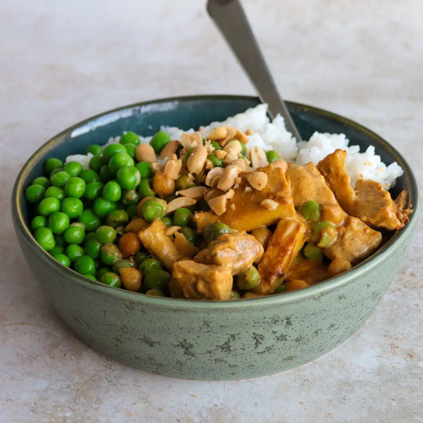 Quick and Easy Vegan Tikka Masala Bowl