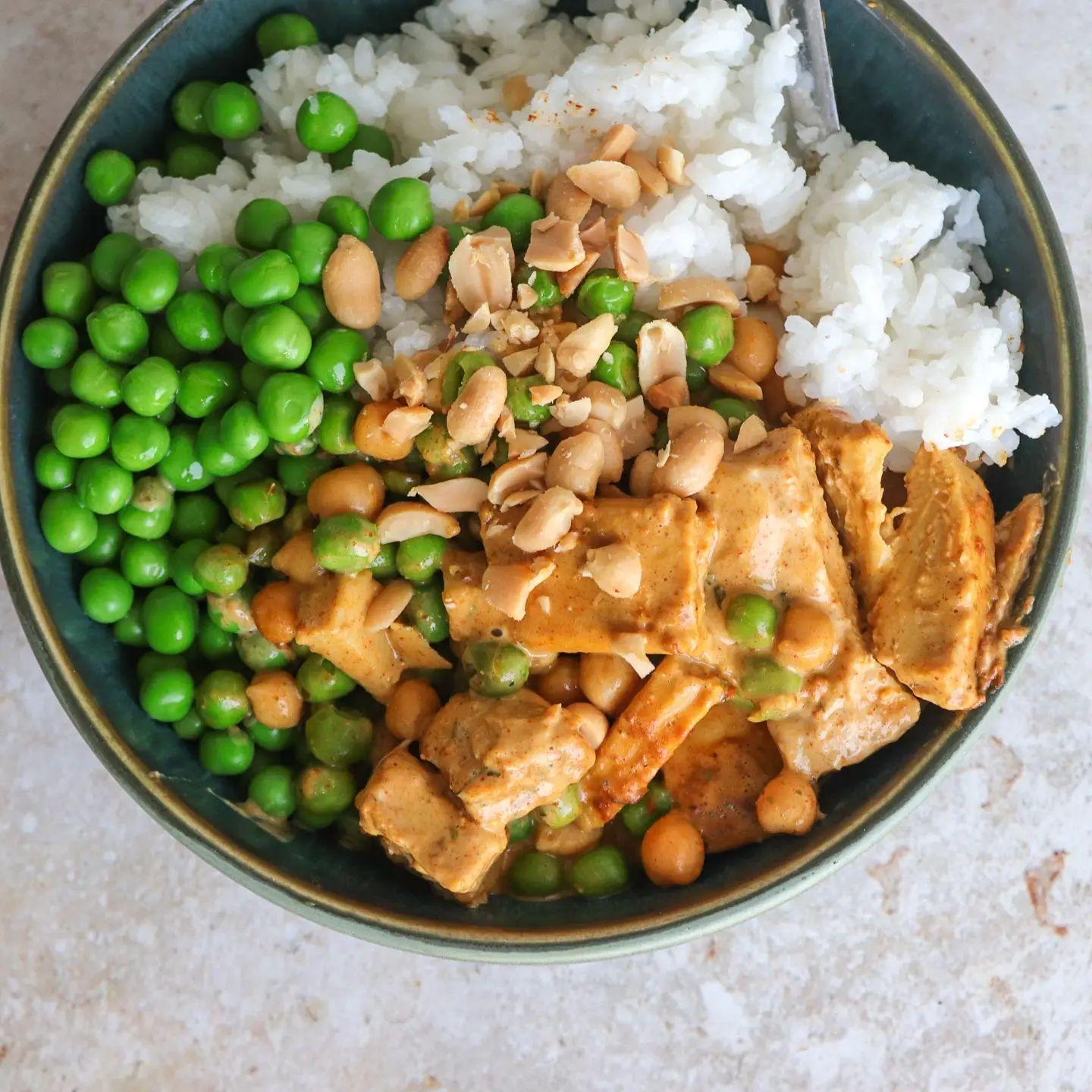 Quick and Easy Vegan Tikka Masala Bowl