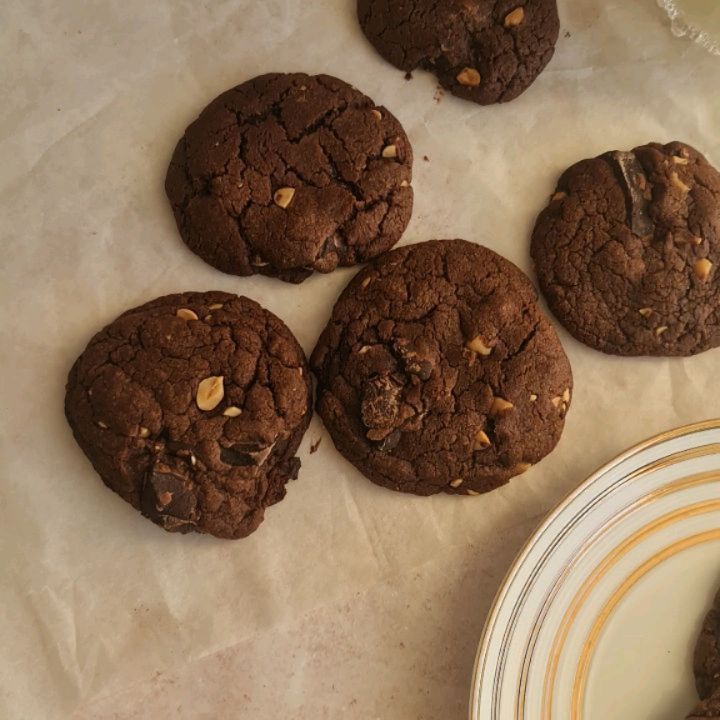 Homemade Vegan "Subway" Chocolate Chip Cookies