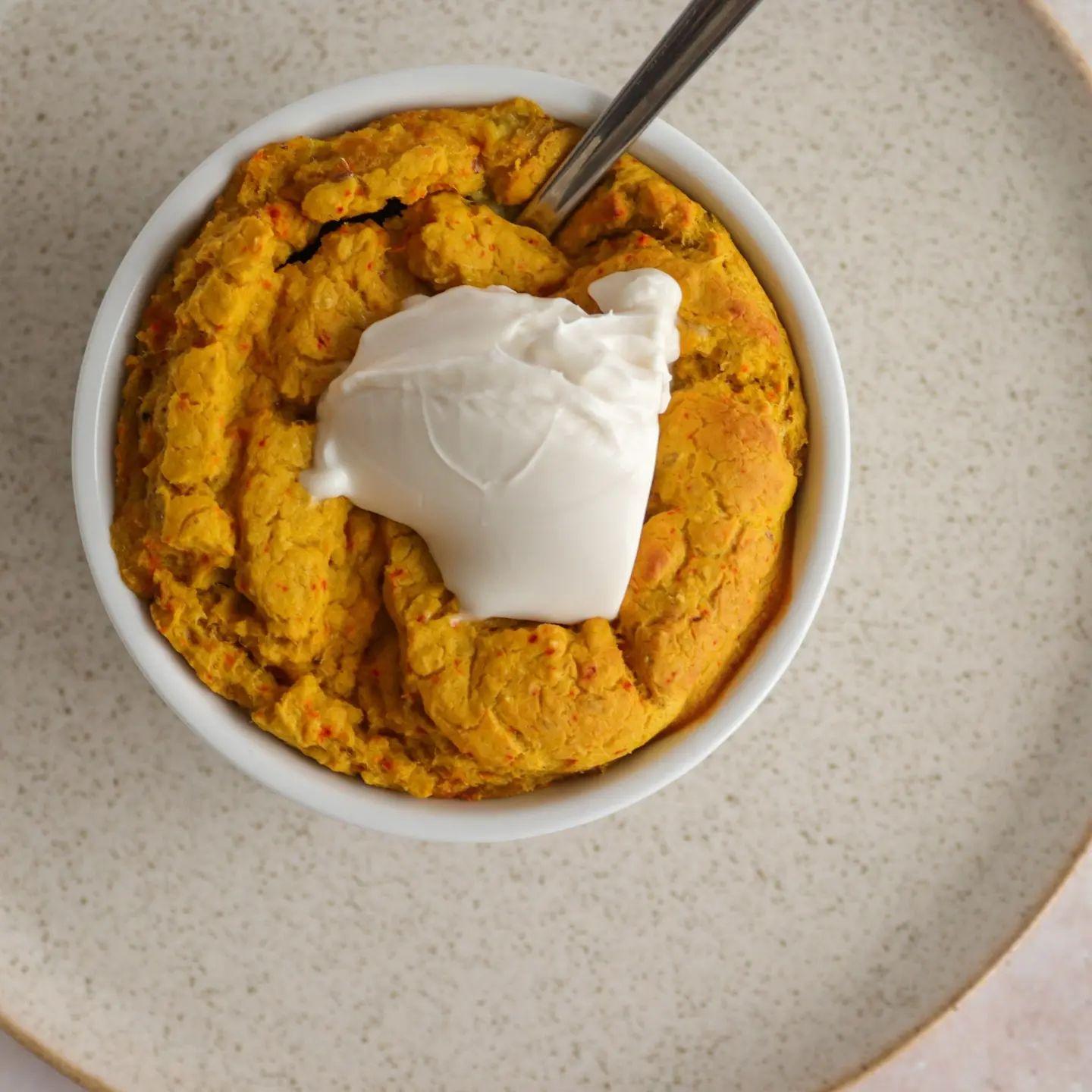 Saffron Baked Oatmeal