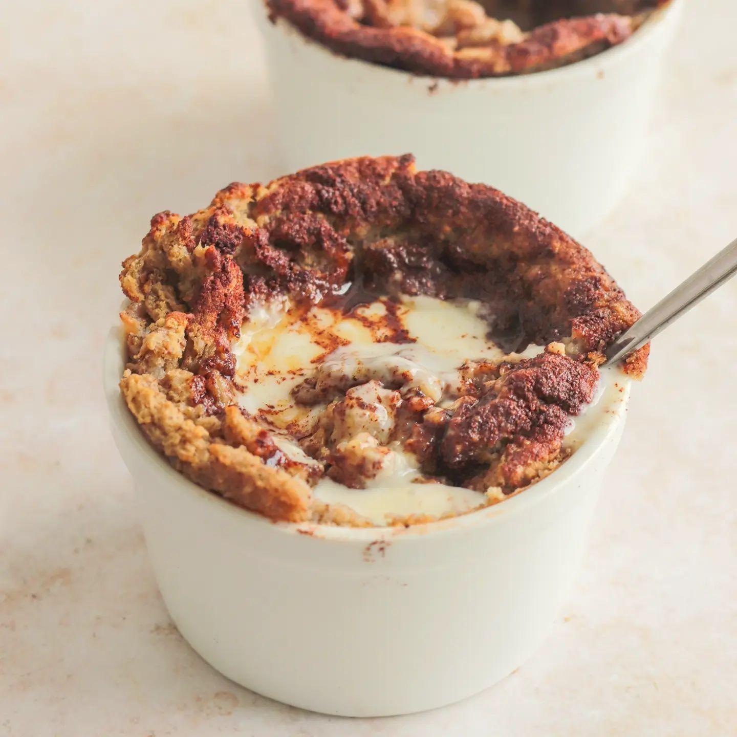 Baked Cinnamon Bun Oatmeal