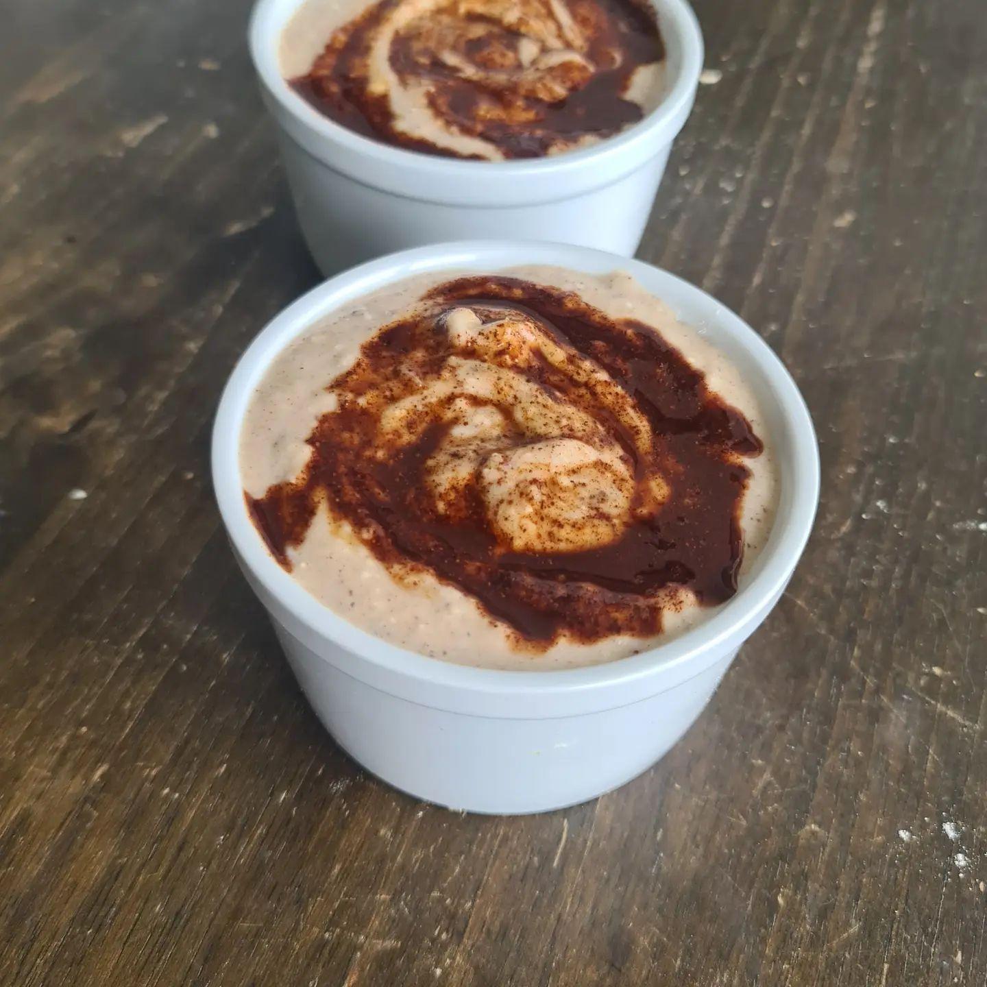 Baked Cinnamon Bun Oatmeal
