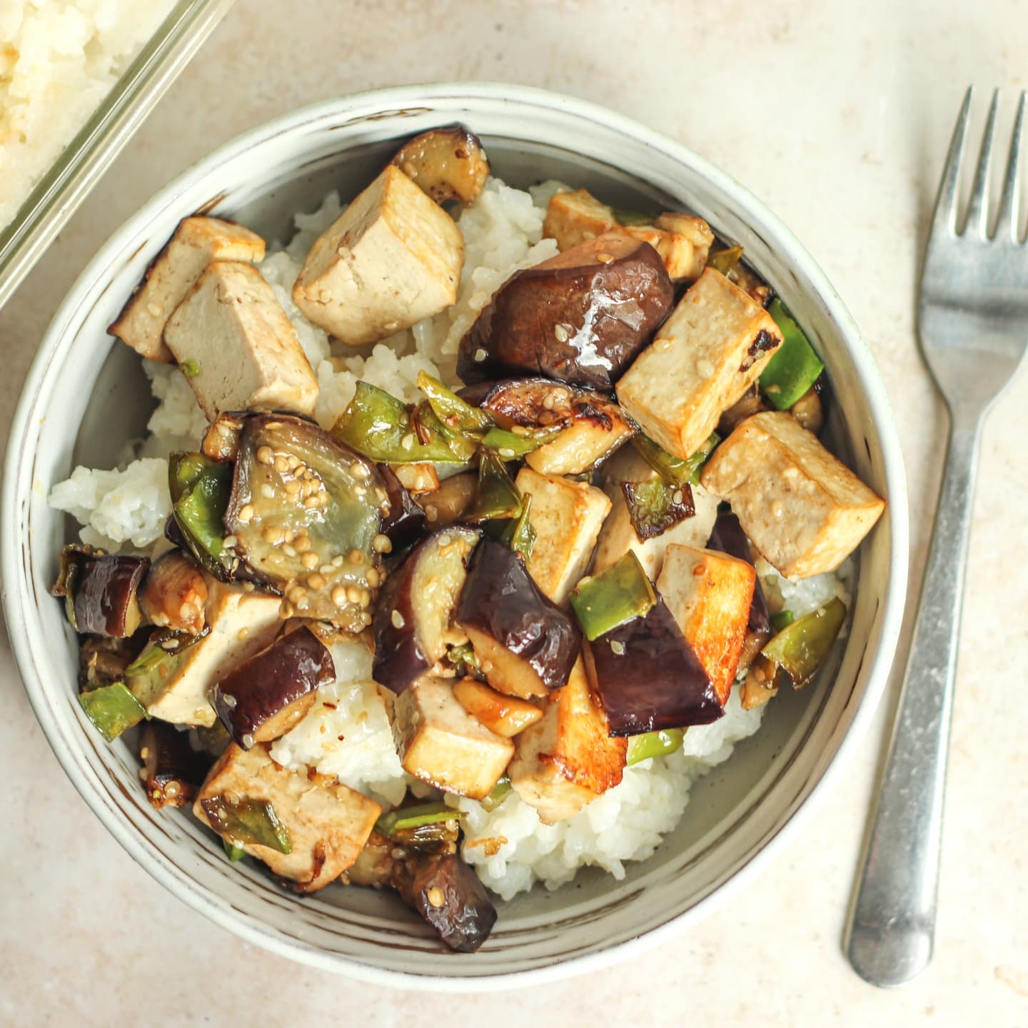Eggplant and Tofu Stir-Fry