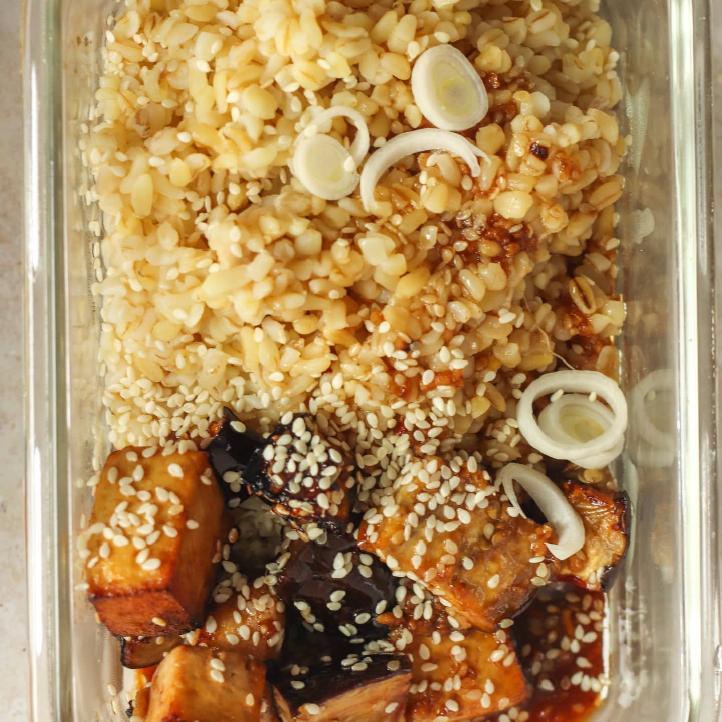 Flavorful Tofu and Eggplant Delight
