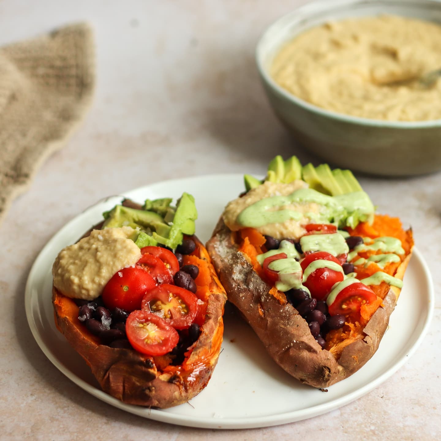 Stuffed Sweet Potatoes with Savory Fillings