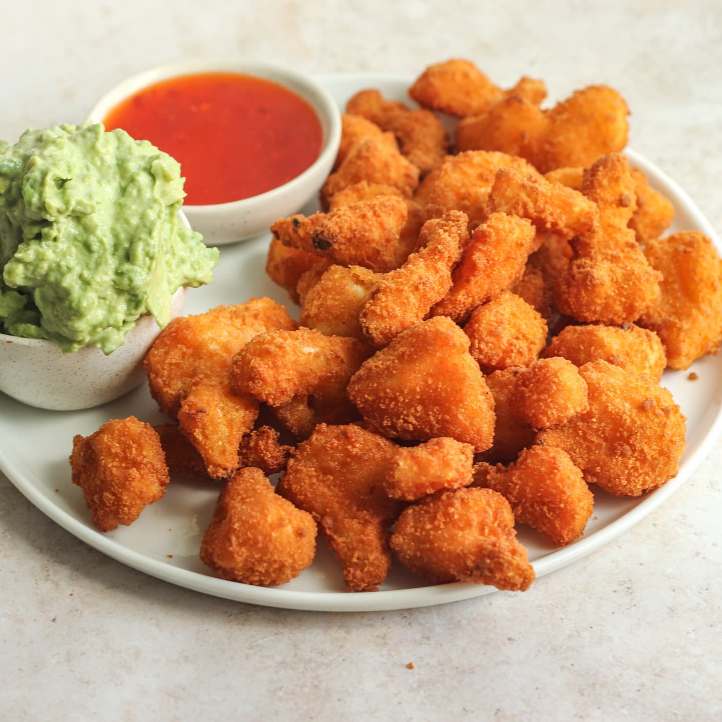 Crispy Vegan Cauliflower Wings with Bbq Sauce