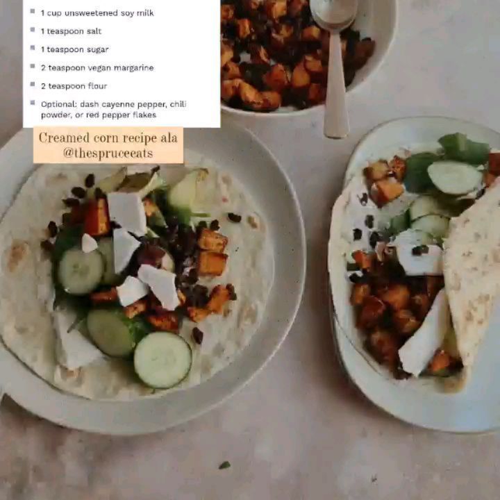 Easy Sweet Potato Bean Tacos