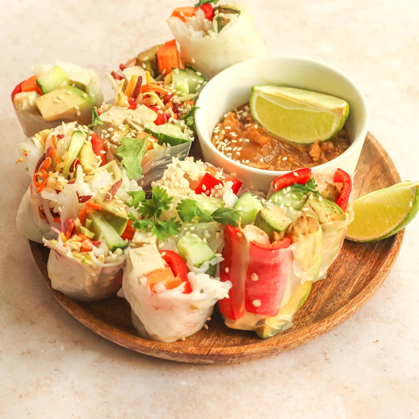 Fresh Vietnamese Rice Paper Rolls