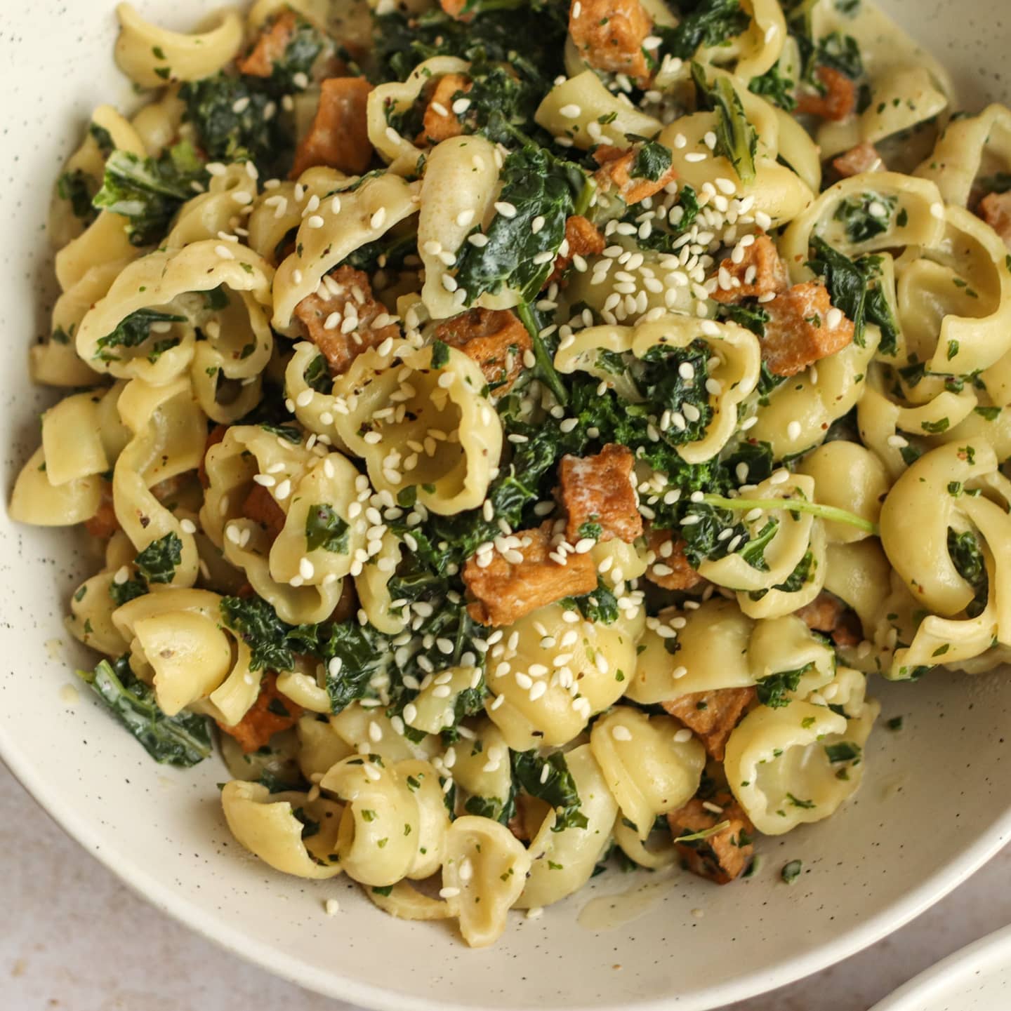 Creamy Kale Pasta Delight