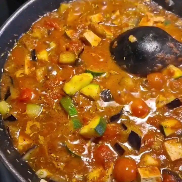 Quick and Delicious Pasta with Zucchini, Eggplant, and Tofu