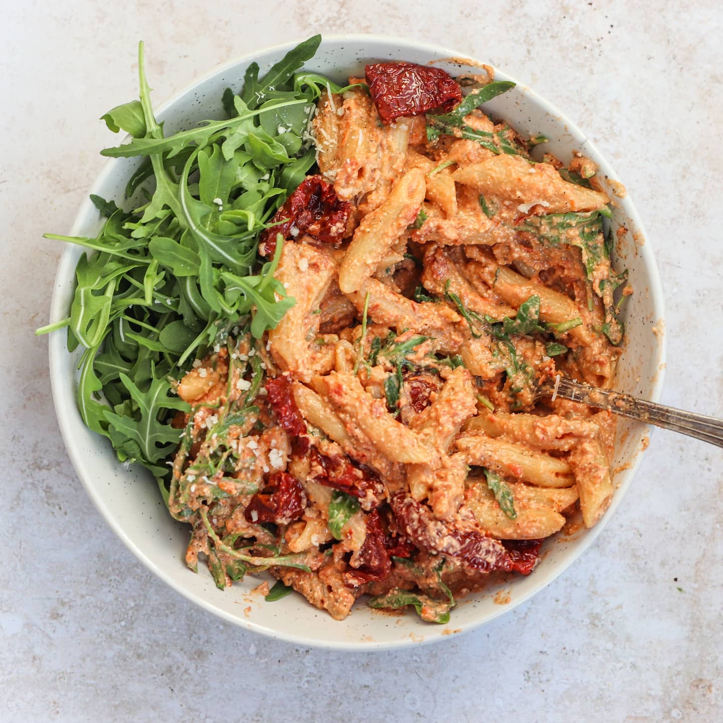 Creamy Sundried Tomato Vegan Pasta Dish