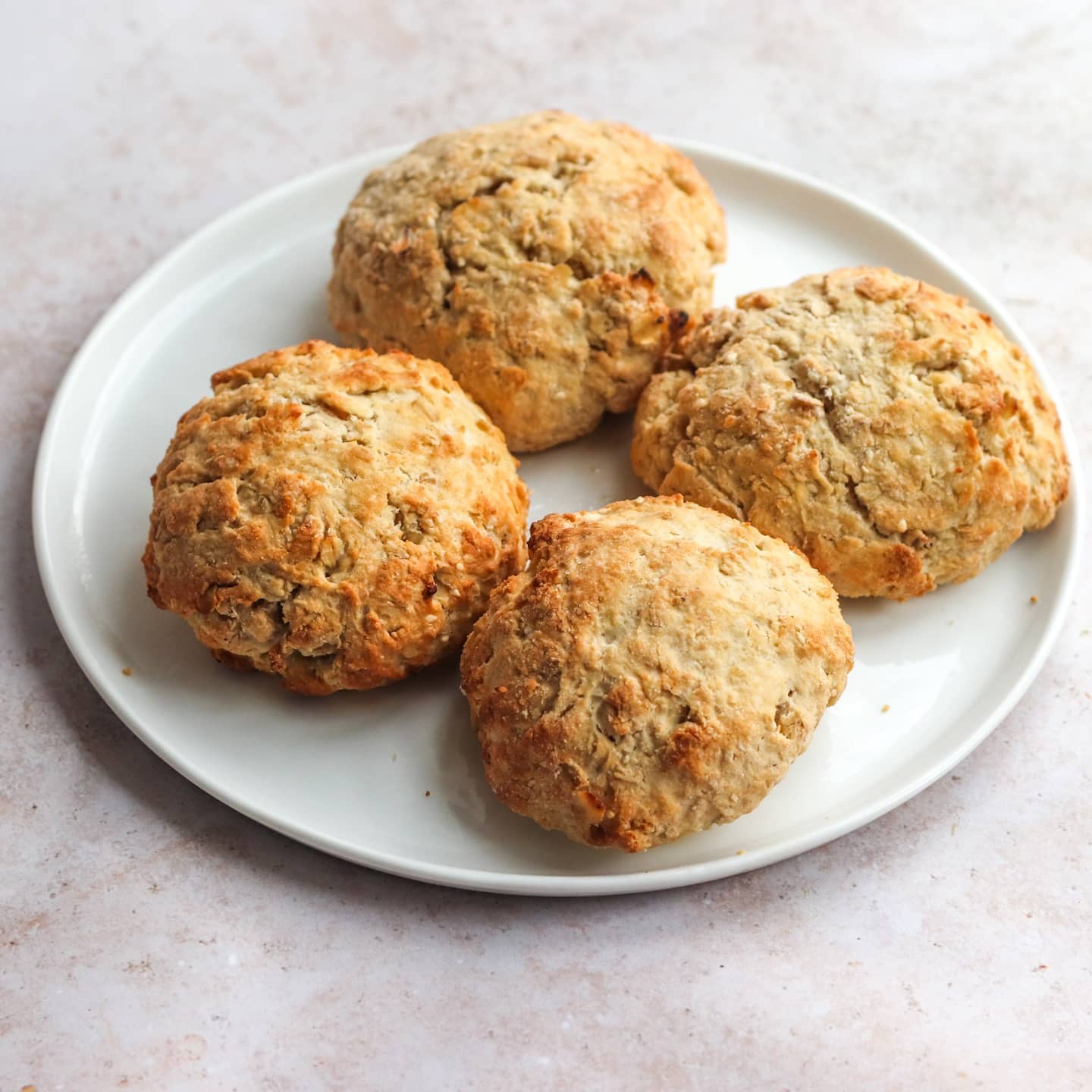 Quick and Easy Vegan Oat Scones
