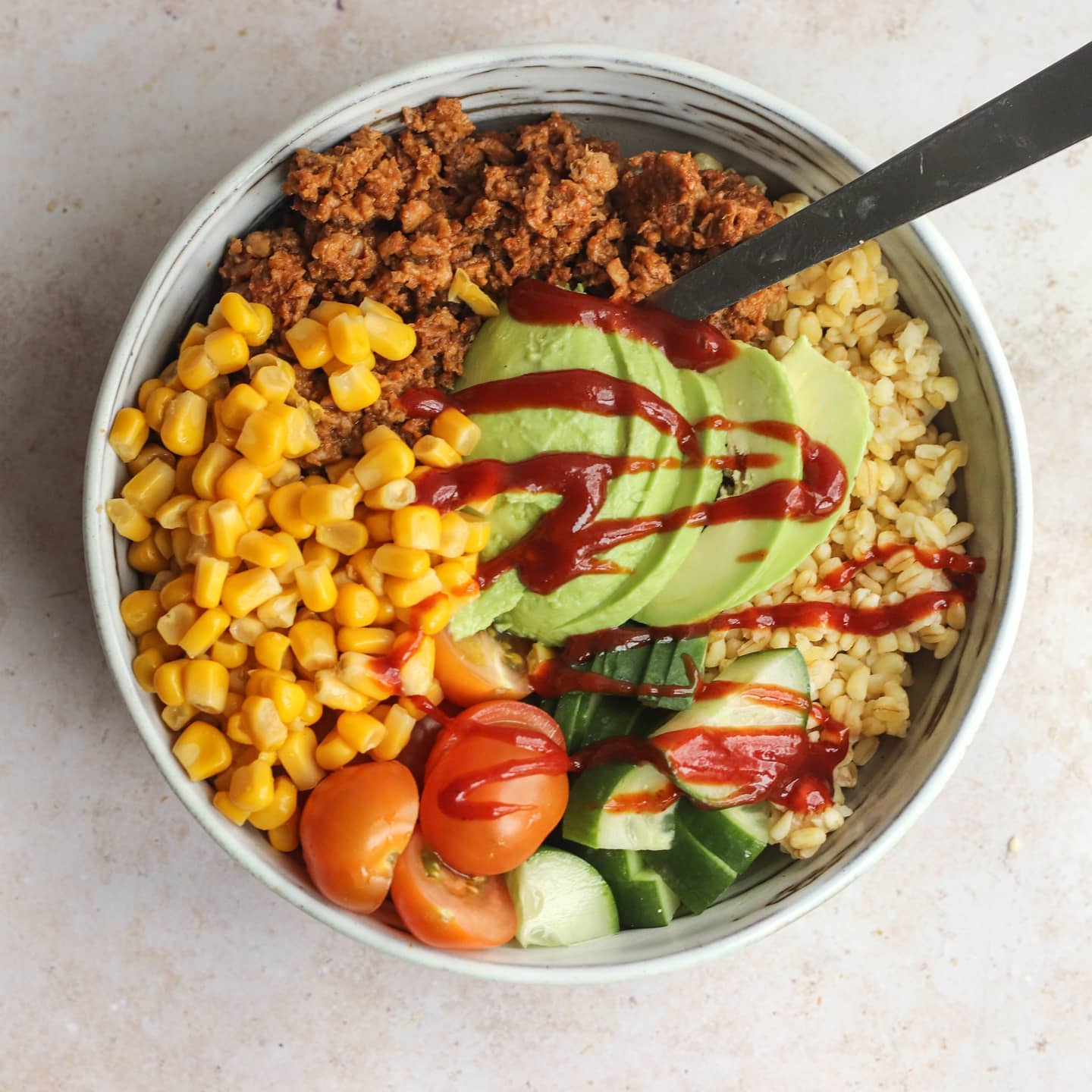 Vegan Taco Bowl Variation