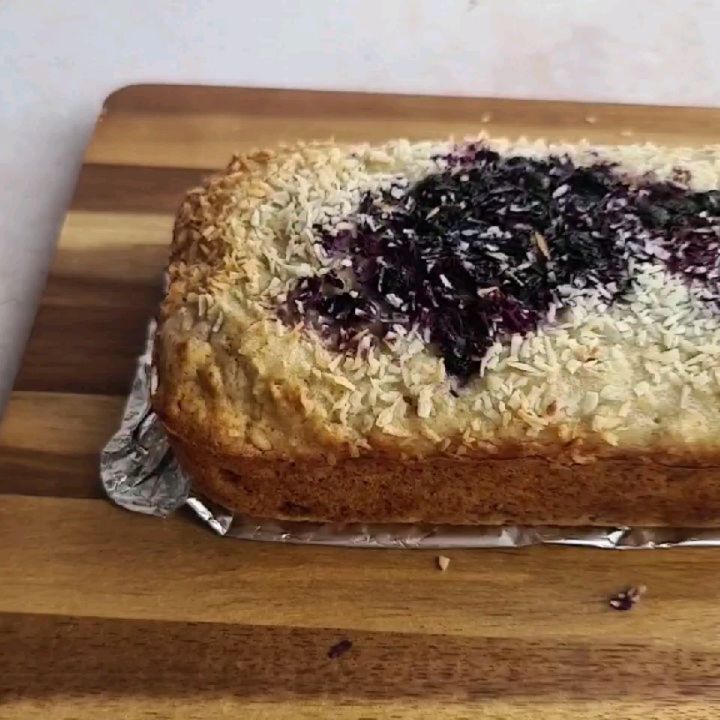 Blueberry Coconut Banana Bread