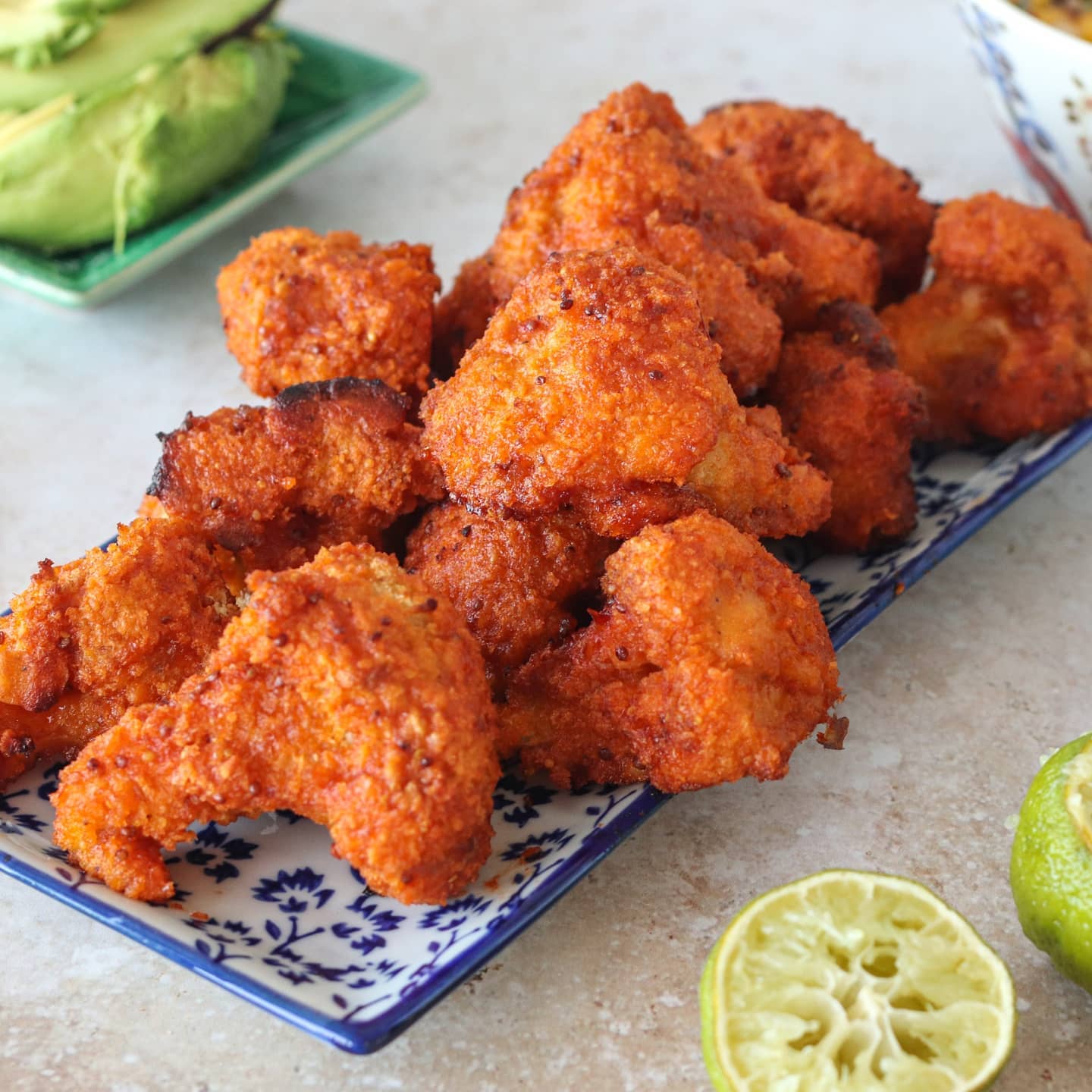 Crispy Cauliflower Wings with Bbq Sauce