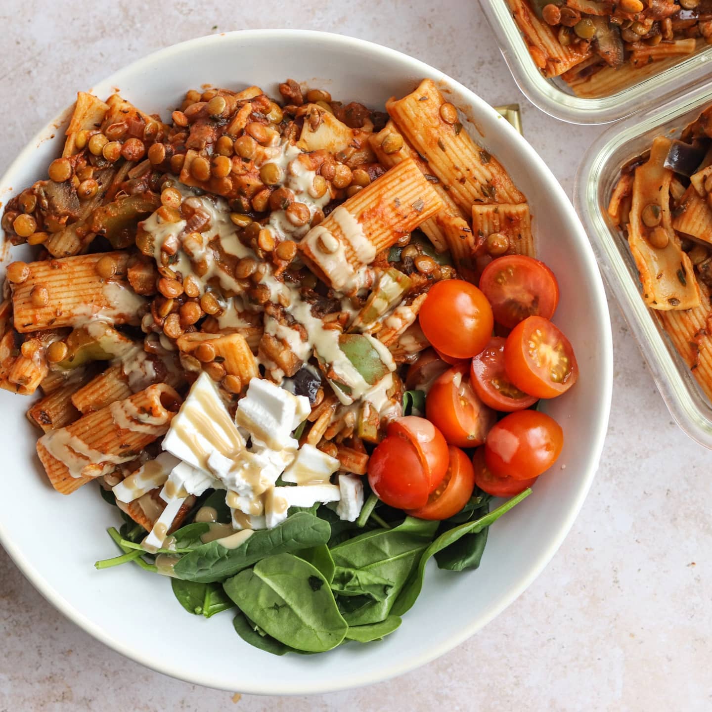 Wholesome Green Lentil Bolognese