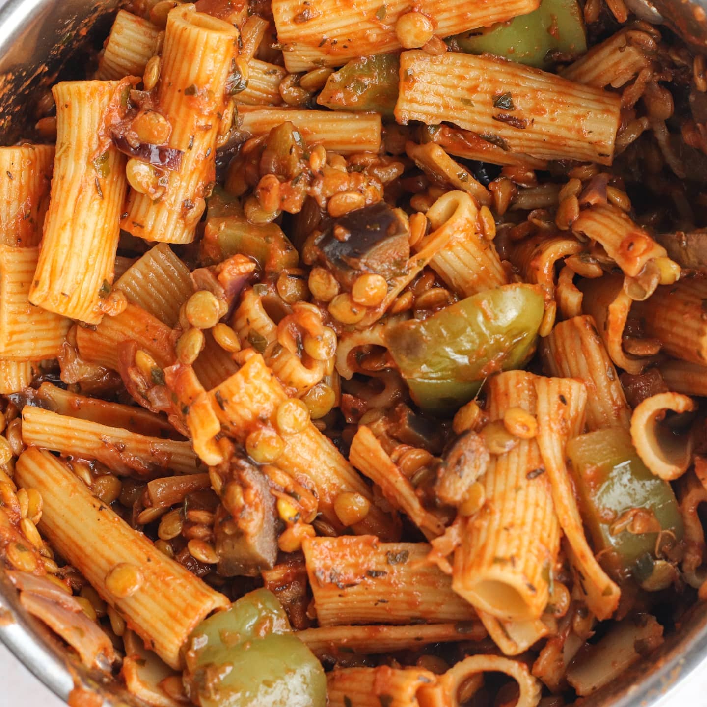 Wholesome Green Lentil Bolognese