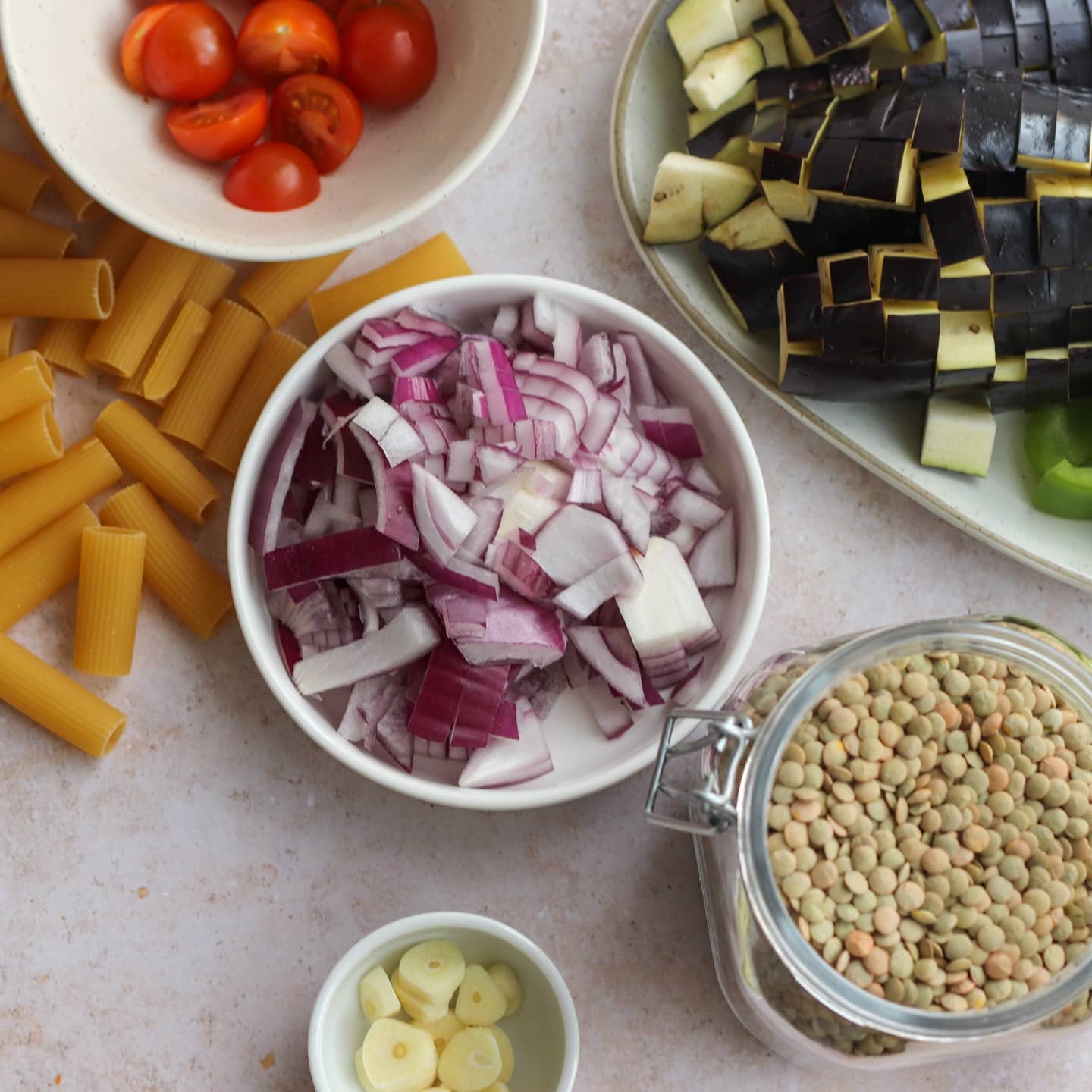Wholesome Green Lentil Bolognese